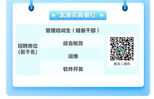2024年溫州農商銀行系統(tǒng)秋季招聘公告3